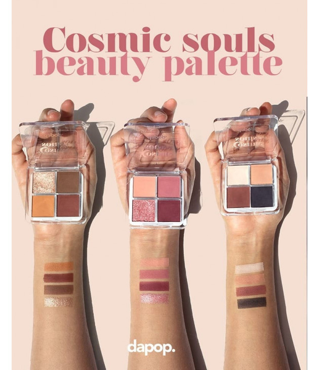 3 Paleta de sombras Cosmic Souls DAPOP