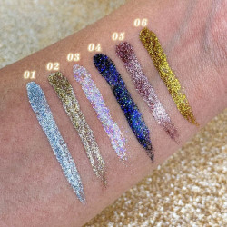 6 Delineador liquido Star Struck Classic Liquid Glitters ITA-GL261 Italia Deluxe