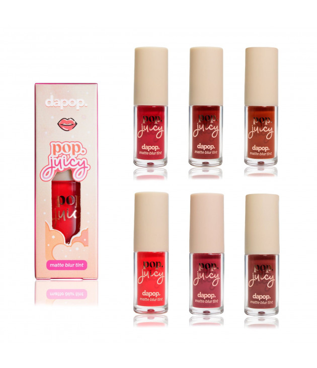 6 Tinta para labios Pop Juicy DAPOP