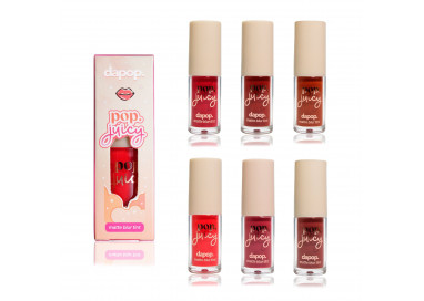 6 Tinta para labios Pop Juicy DAPOP