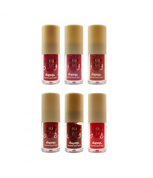 6 Tinta para labios Pop Juicy DAPOP