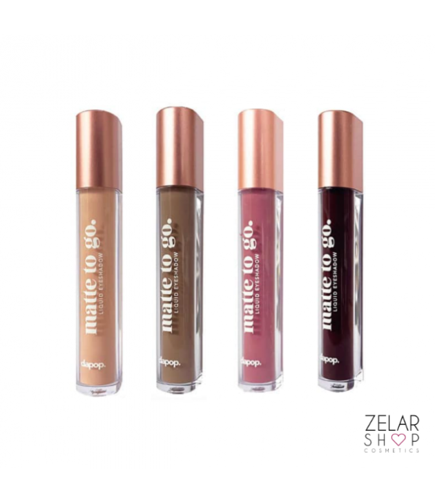 4 Sombras liquidas Matte to go DAPOP
