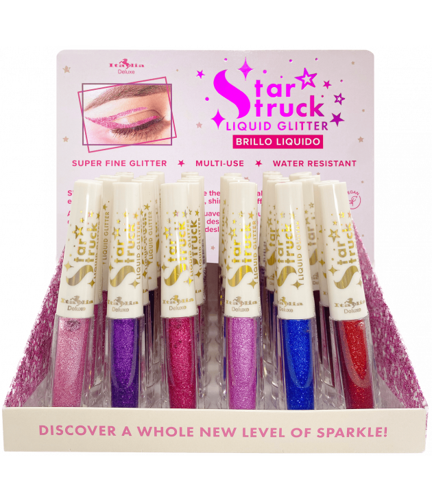 6 Delineador liquido Star Struck Classic Liquid Glitters ITA-GL262 Italia Deluxe
