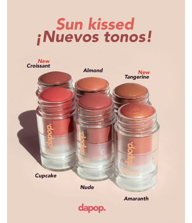 6 Rubores Sun kissed DAPOP