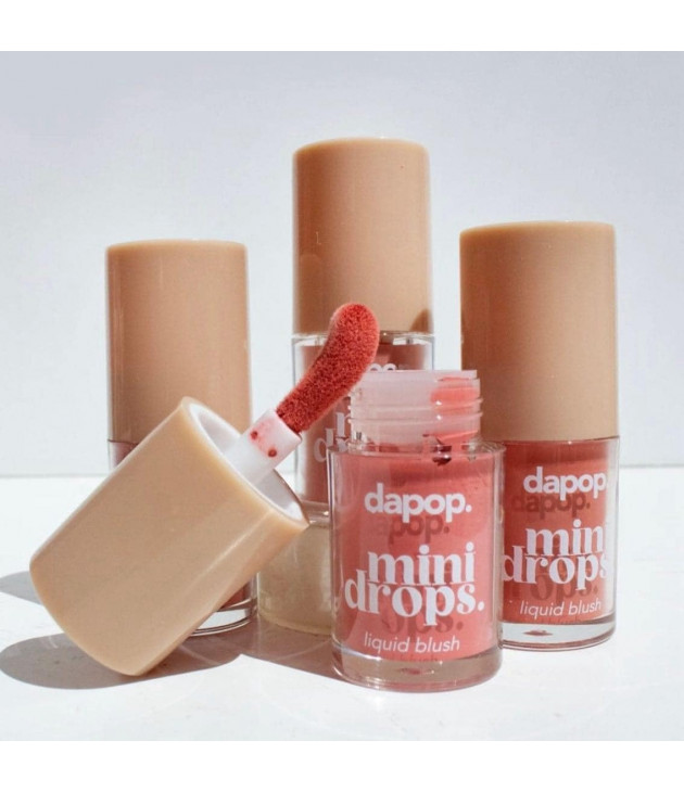 4 Rubor liquido Mini Drops DAPOP
