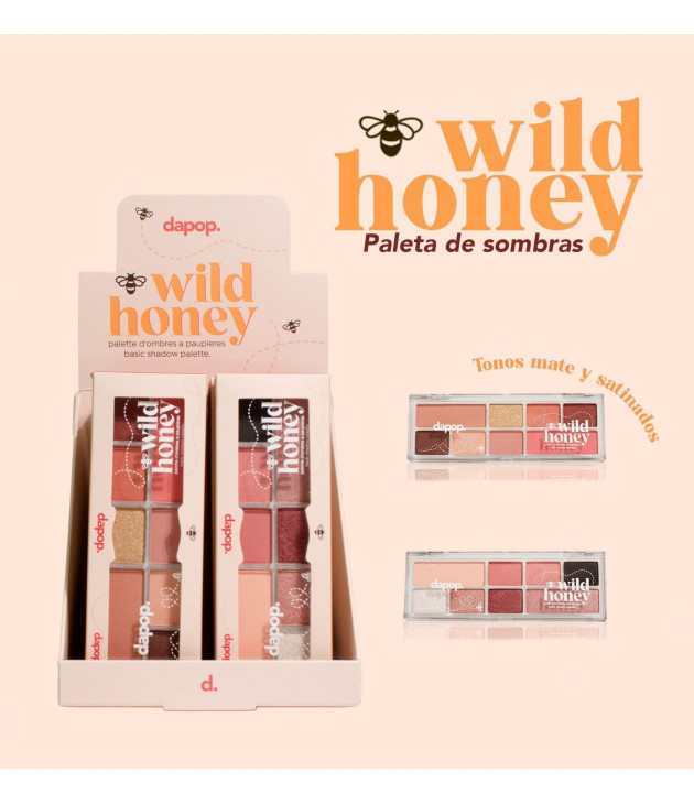 2 Paleta de Sombras Wild Honey Dapop