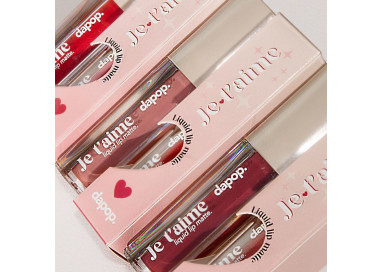 6 Labiales liquidos matte Je t'aime DAPOP