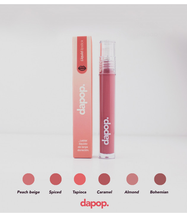 6 Labiales liquidos Liquid lipstick DAPOP