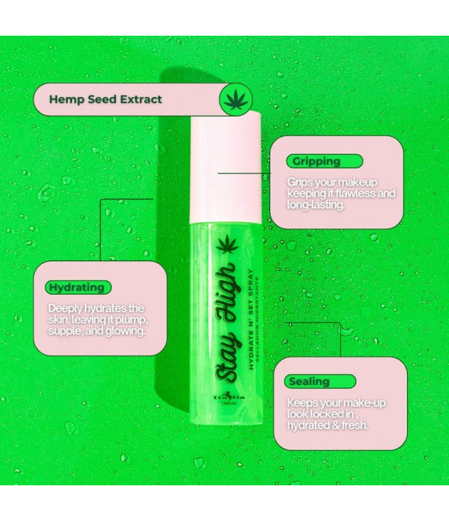 Fijador Stay High Hydrate N' Set Spray Italia Deluxe