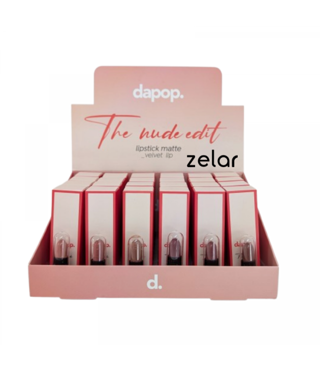 6 Labiales matte The nude edit DAPOP