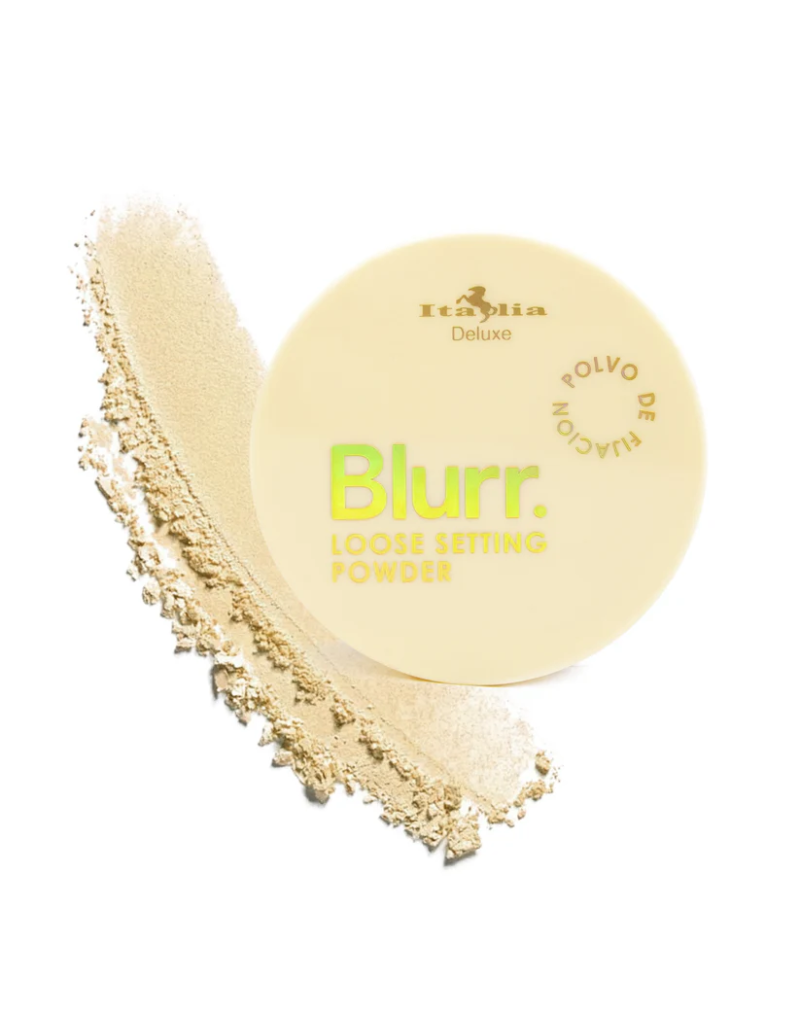 2 Blurr. Loose Setting Powder Pink y Honey Italia Deluxe