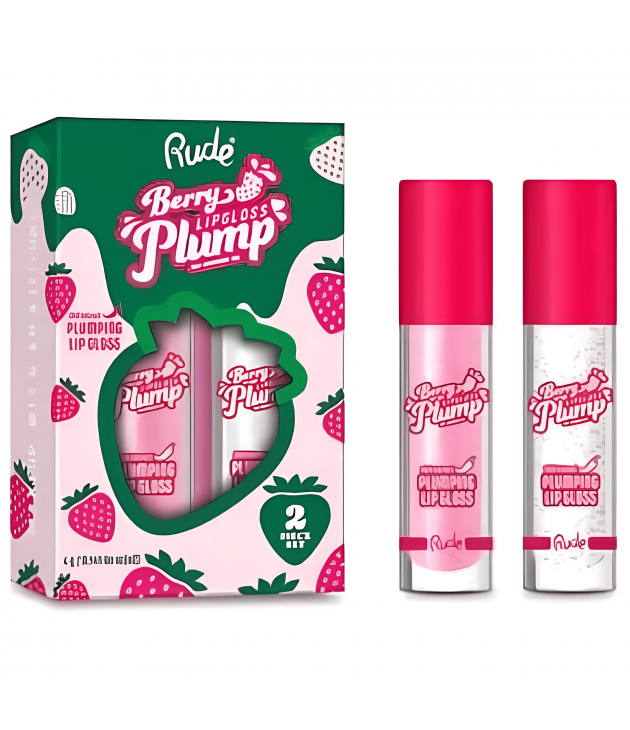 Berry lip gloss plump 38693 RUDE