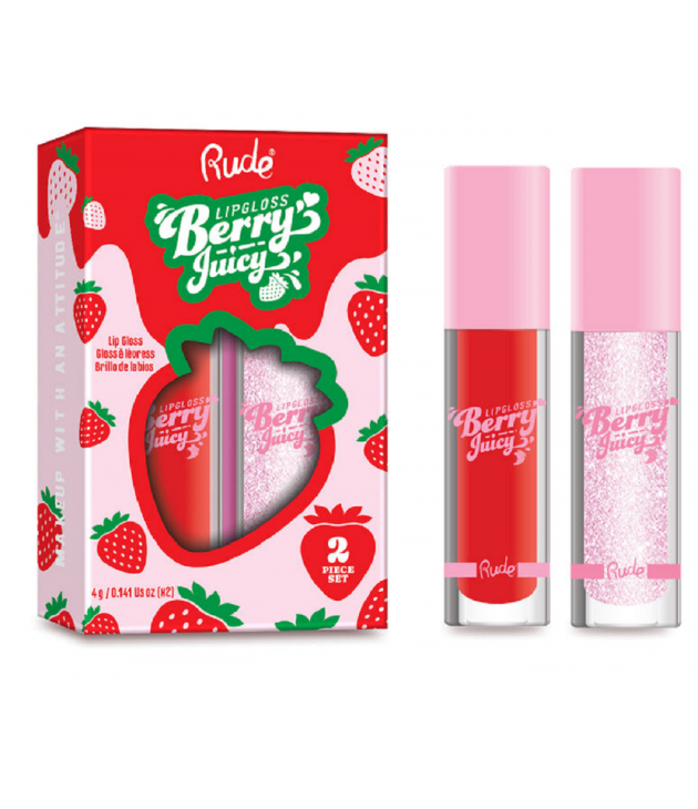 Lip gloss berry  juicy 38691 RUDE