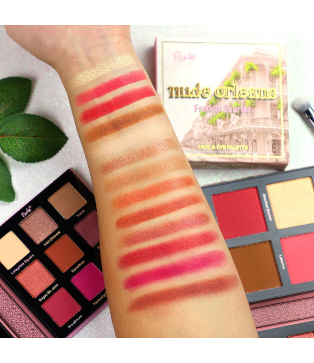 Paleta de sombras nude orleans  Rude