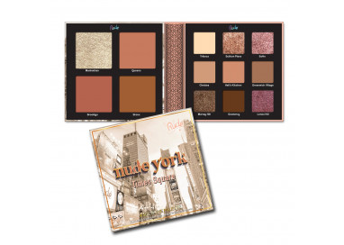 Paleta de sombras nude york  Rude