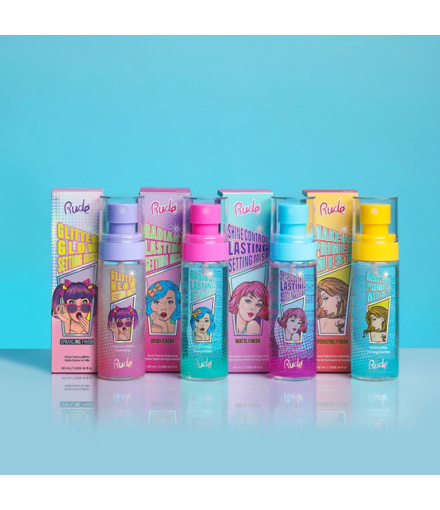 Fijador Glitter Glow Setting Mist Rude