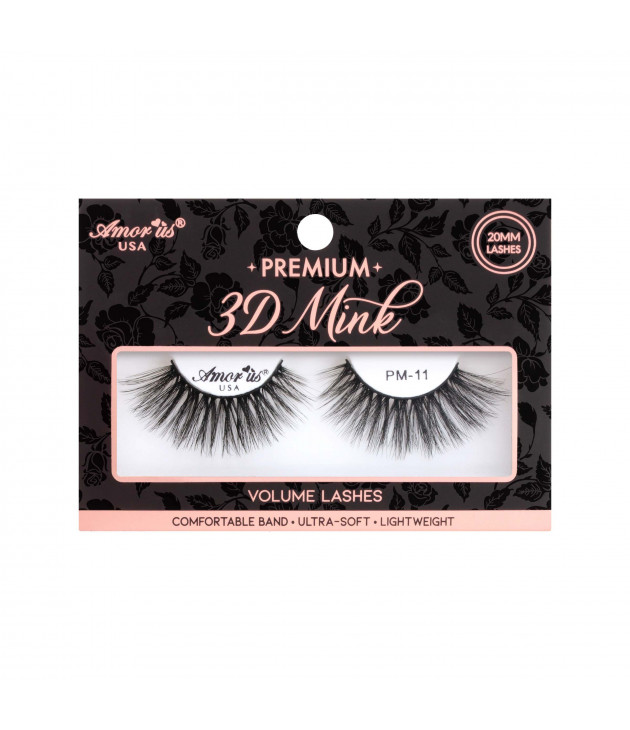 Pestañas Premium 3D Mink Lashes Mod.11 Amor Us