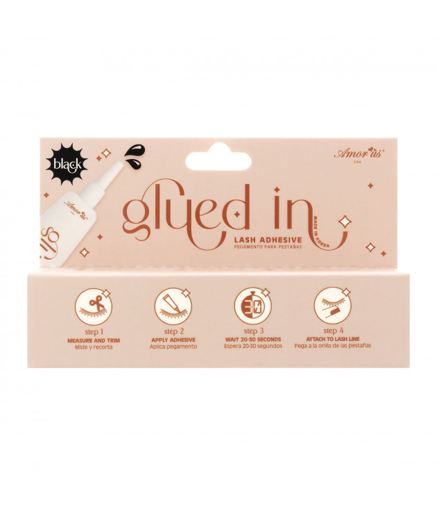 Pegamento para pestañas Glued In Negro 7 grs Amor Us
