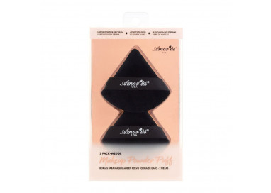 Borla negra triangular 2 pcs Amor Us