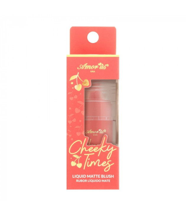 Rubor liquido 01 Tangerine Cheeky Time Amor Us