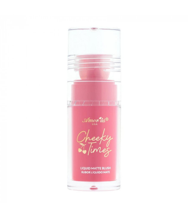 Rubor liquido 02 Pink Coral Cheeky Time Amor Us