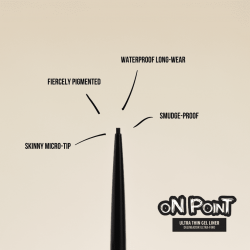 On Point! Ultra Thin Gel Liner Blanco Italia Deluxe