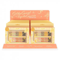 Paleta de sombras de viaje Golden Sunset y Tequila Sunrise Amor Us