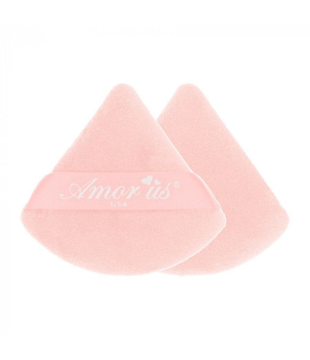 Borla rosa triangular 2 pcs Amor Us