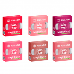 6 Rubor en crema Magic Blush 3 en 1 Ananda