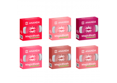 6 Rubor en crema Magic Blush 3 en 1 Ananda
