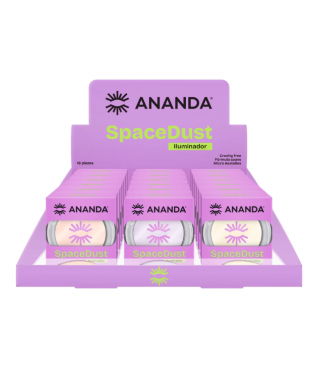 Display 24 Iluminador en polvo Space Dust Ananda