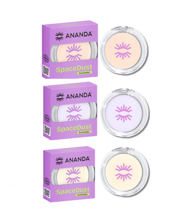 Display 24 Iluminador en polvo Space Dust Ananda