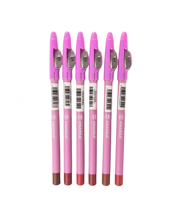 6 Delineador para labios Lip Liner Ananda