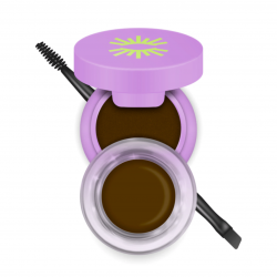 Brow Duo Pomada y sombra para cejas café oscuro Ananda
