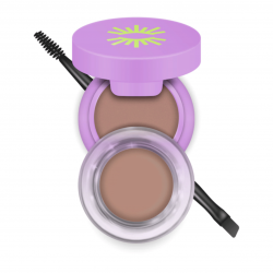 Brow Duo Pomada y sombra para cejas café claro Ananda