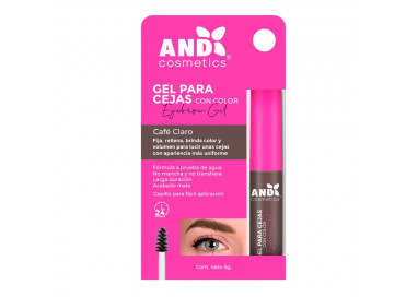 Gel para cejas café claro AND Cosmetics