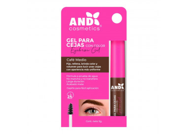 Gel para cejas café medio AND Cosmetics