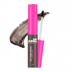 Gel para cejas café oscuro AND Cosmetics