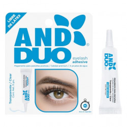 Pegamento para pestañas DUO Transparente 9 gr AND Cosmetics