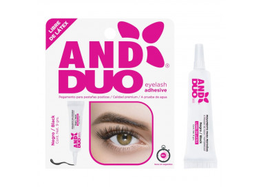 Pegamento para pestañas DUO Negro 9 gr AND Cosmetics