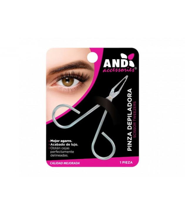 Pinza Depiladora 631 AND Cosmetics