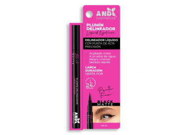 Plumín delineador negro mate AND Cosmetics