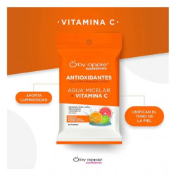 Toallita desmaquillante 30 pz con agua micelar y vitamina C by apple