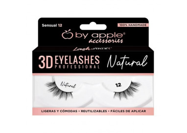 Pestañas postizas 3D naturales 12 Sensual by apple