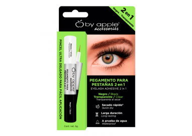 Pegamento para pestaña 2 en 1 5gr by Apple