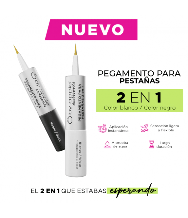 Pegamento para pestaña 2 en 1 5gr by Apple