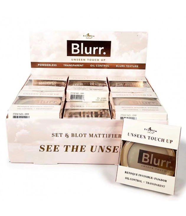 Display de 24 Blurr Unseen Touch Up Setter & Blotter Italia Deluxe