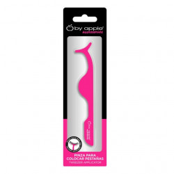 Aplicador de pestañas punta Curva Rosa By Apple