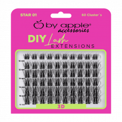 Pestañas DIY Extensions 3D 01 Star by apple