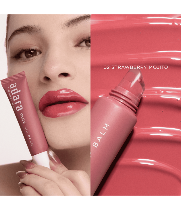 Glow Lip Balm (tono a elegir) Adara